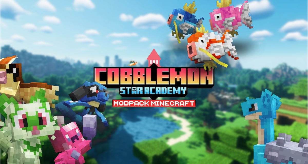 Comment installer Cobblemon Star Academy sur son serveur Minecraft